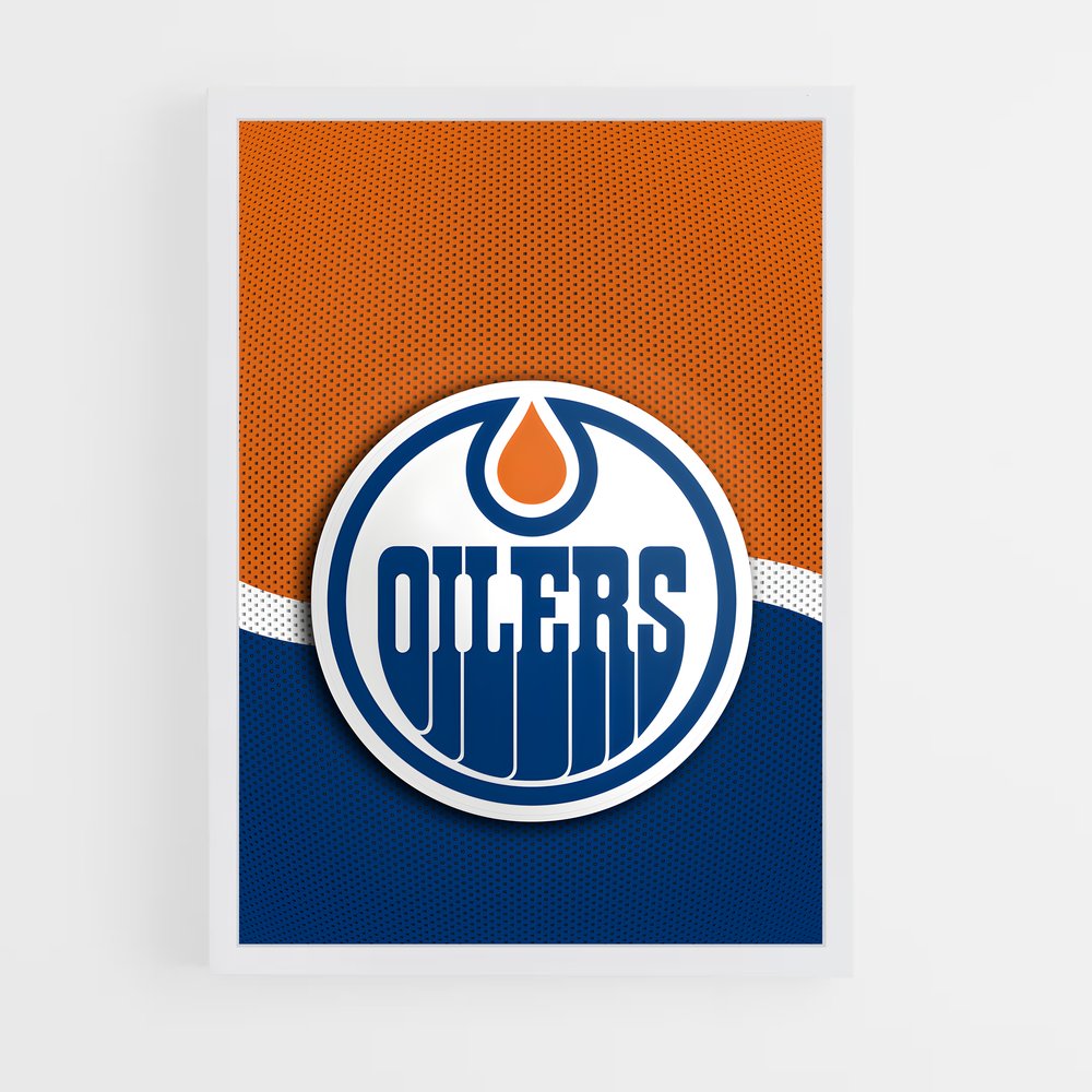 Poster Oilers Spirit – affiche Hockey sur glace (vue 3)